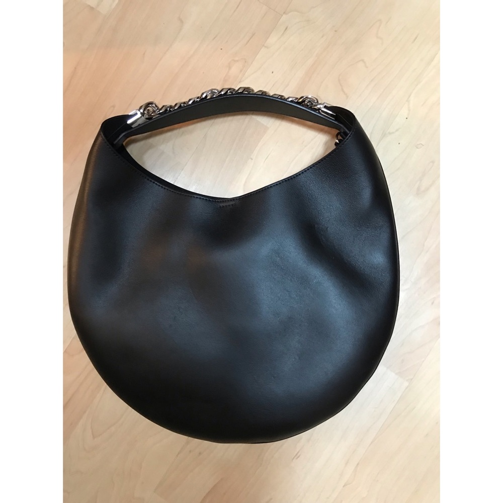 🔥🔥Givenchy Infinity Small Black Leather Hobo Bag
